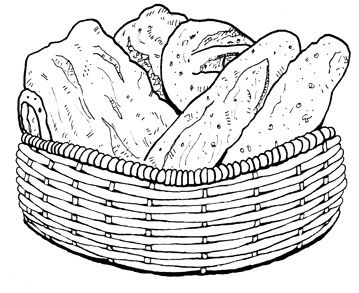 Drawing a Basket of Bread | Hoboken Pudding