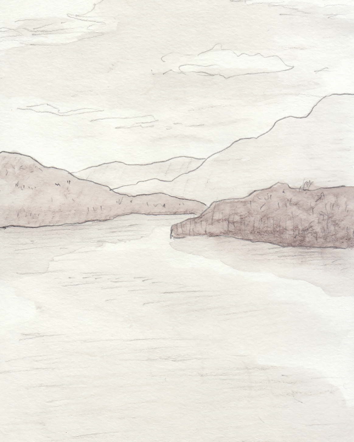 Drawing of reservoir